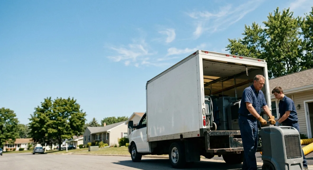 Water Damage Cleanup in Bristolville, OH near me